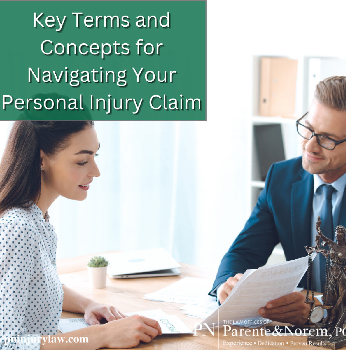 P&N BLOG | Key Terms and Concepts for Navigating Your Personal Injury Claim