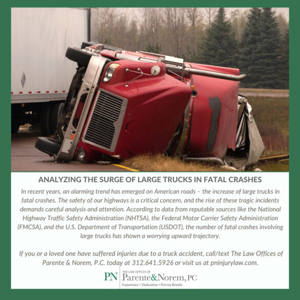 P&N BLOG | Analyzing The Surge of Large Trucks in Fatal Crashes
