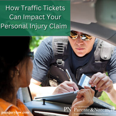 P&N BLOG | How Traffic Tickets Can Impact Your Personal Injury Claim