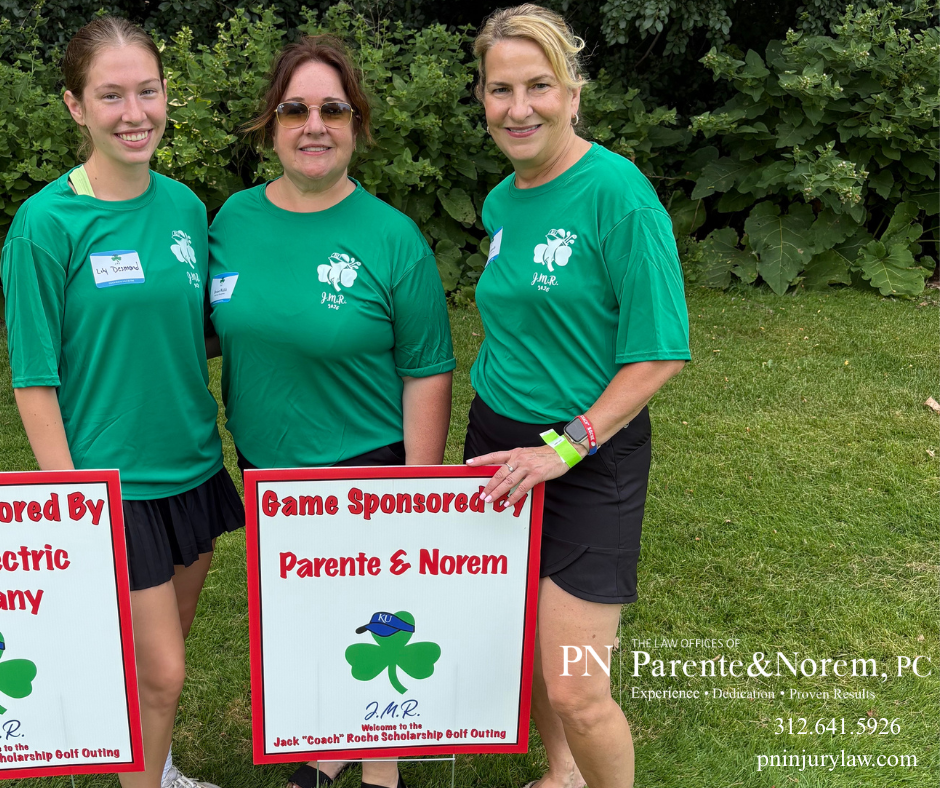 Parente & Norem, P.C. proudly sponsored the Jack "Coach" Roche Scholarship Golf Outing at Cog Hill in Lemont, IL, honoring Jack's legacy of kindness.