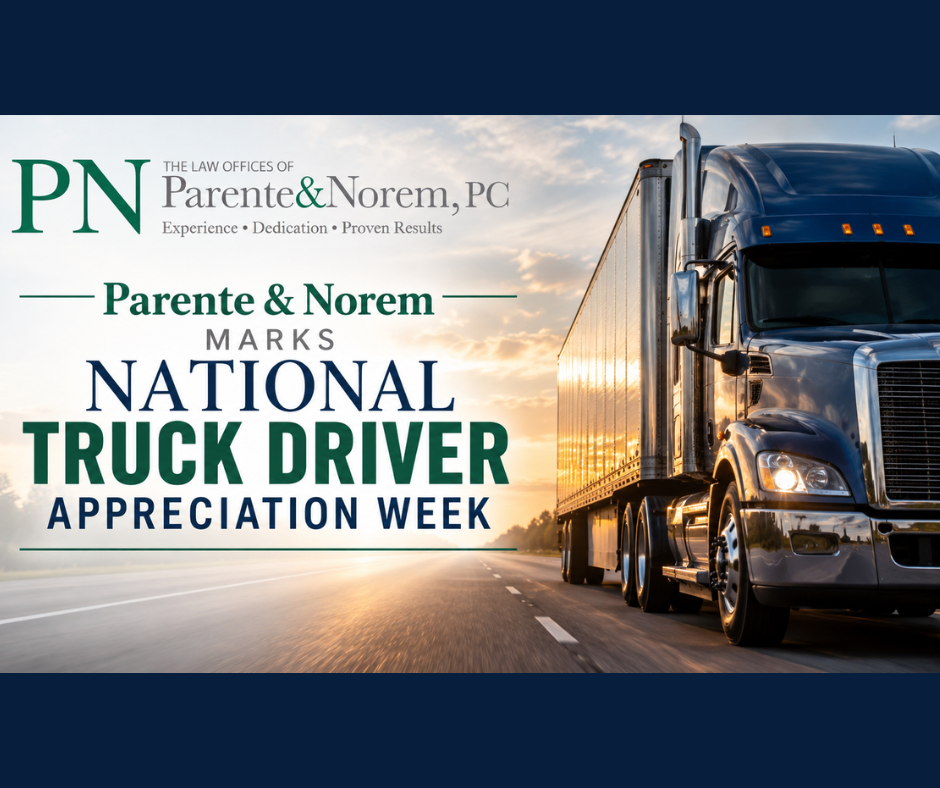 Parente & Norem Marks National Truck Driver Appreciation Week