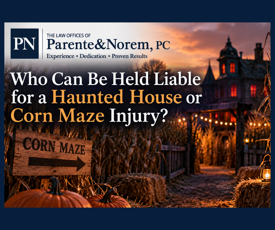 Who Can Be Held Liable for a Haunted House or Corn Maze Injury?