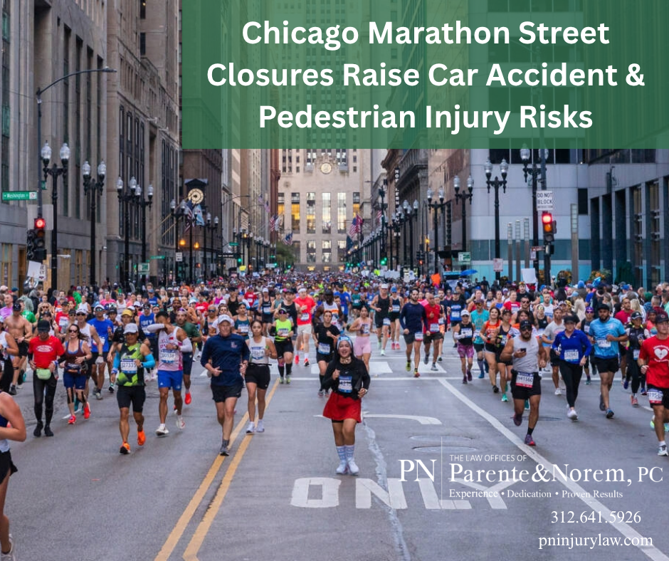 Chicago Marathon Street Closures Raise Car Accident & Pedestrian Injury Risks