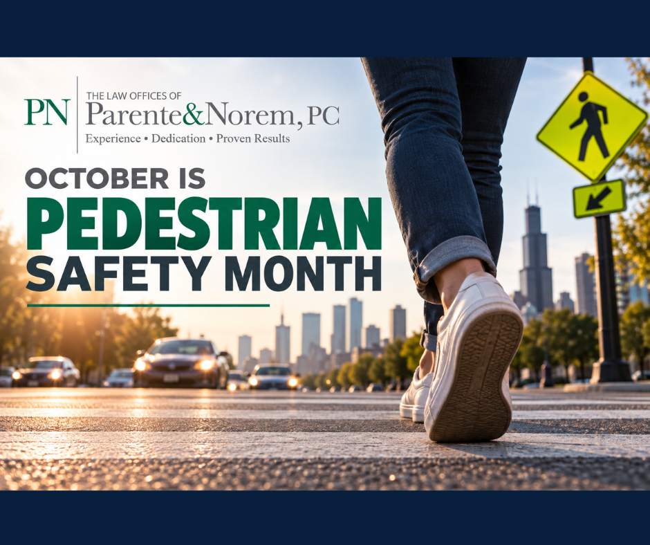 October is Pedestrian Safety Month